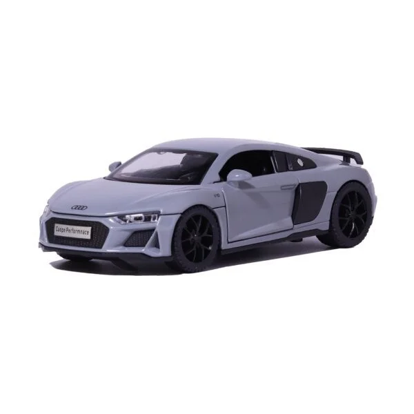 AUDI R8 METAL DIE CAST CAR 1:32 SCALE (14*5cm) GREY