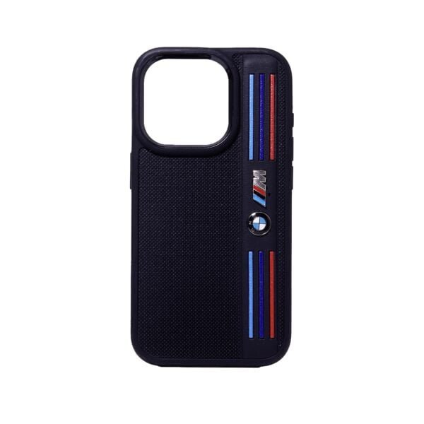 BMW M SPORT - PU LEATHER BLACK HARD CASE MESH TRICOLOR