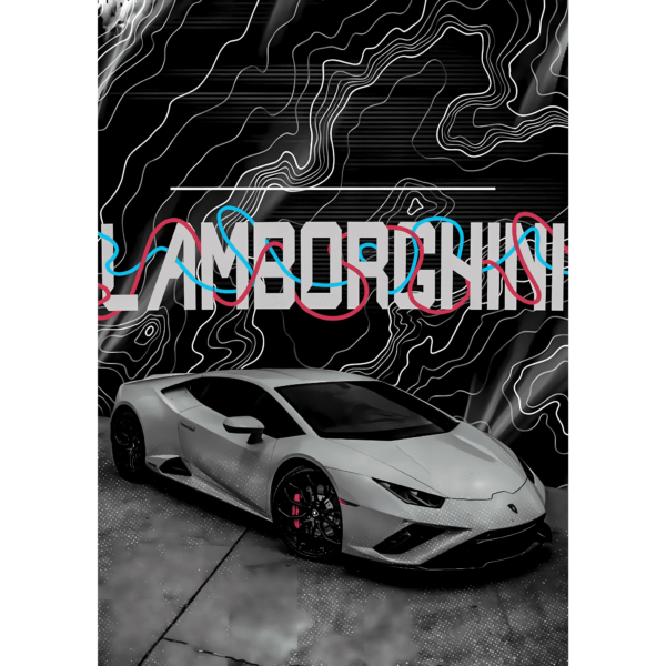 LAMBORGHINI HURACAN | CONCEPT CARS | CAR POSTERS