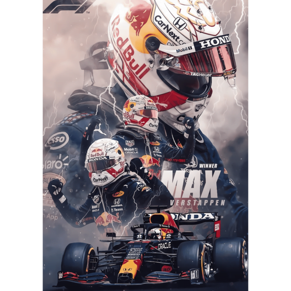 MAX VERSTAPPEN | RED BULL | CAR POSTERS