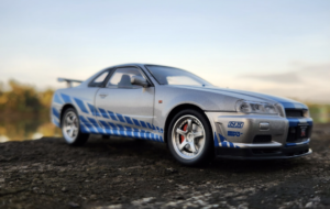 1:24 Scale Nissan Skyline GTR R34 Diecast Car – Fast & Furious Tribute to Paul Walker photo review